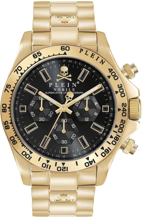 Philipp Plein PWCAA1021 Nobile Wonder horloge 43 mm Zwart