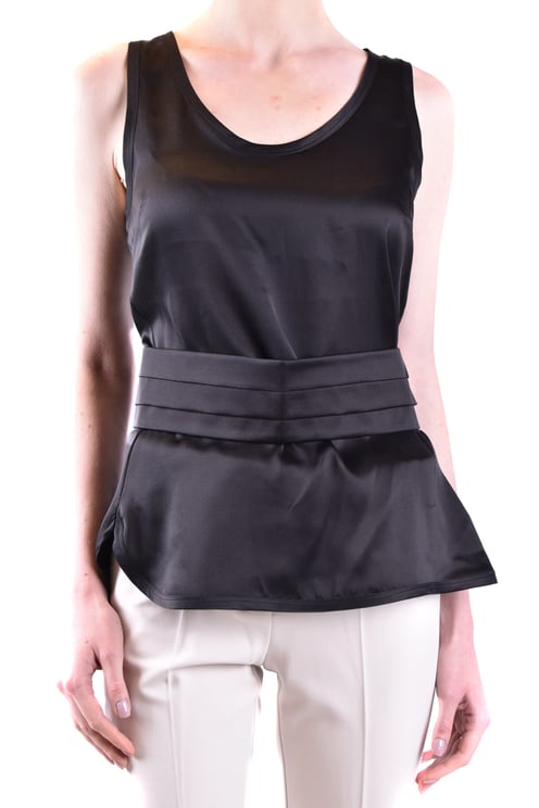 Max Mara Top Black Zwart