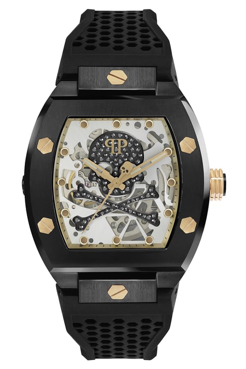 Philipp Plein PWBAA0521 The $keleton horloge 44 mm Wit