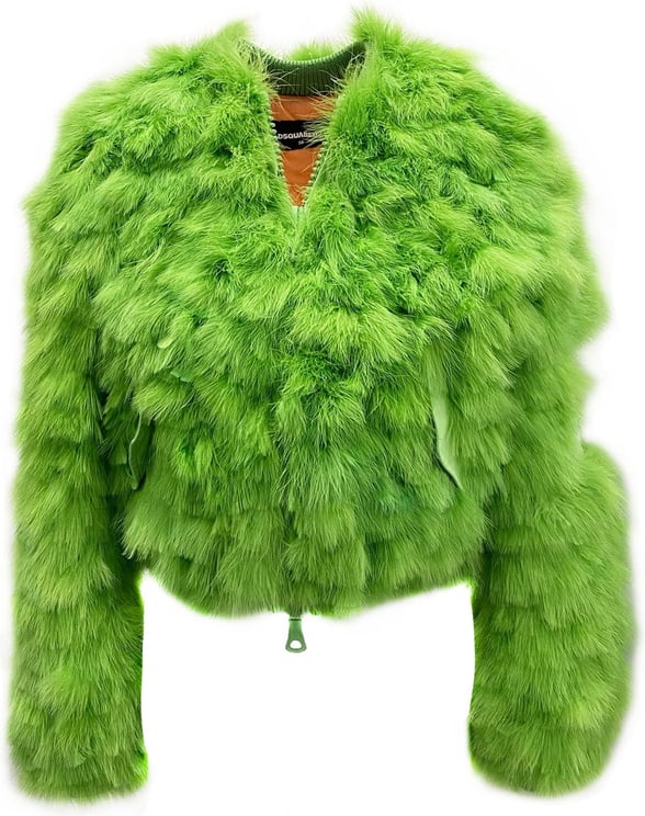Dsquared2 Dsquared2 Feathers Bomber Jacket Groen