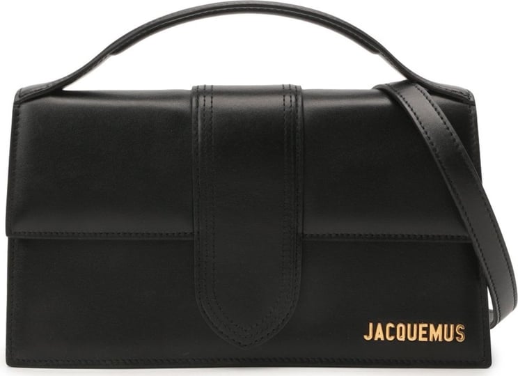 Jacquemus Jacquemus Le Grand Bambino Leather Bag Zwart