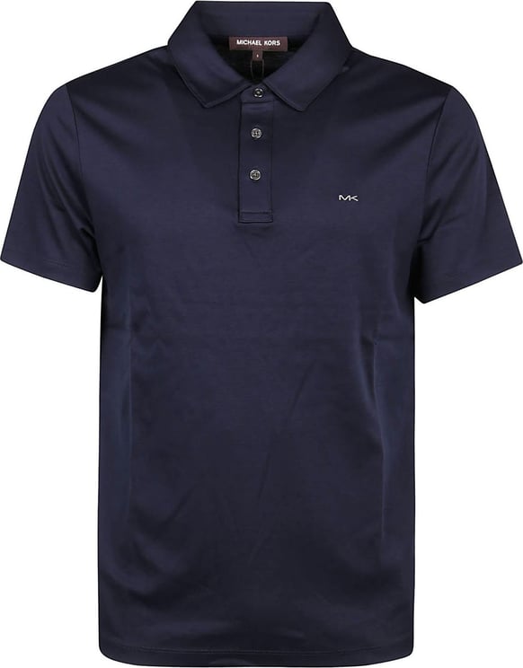 Michael Kors Sleek Polo Shirt Blue Blauw