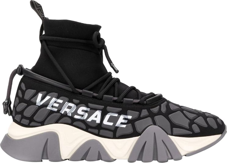 Versace Versace Squalo Drawstring Sneakers Zwart