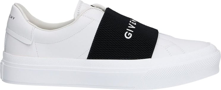Givenchy Low-top Sneakers City Sport Calfskin Scarlet Wit