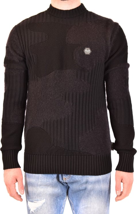 Philipp Plein Sweater Black Zwart