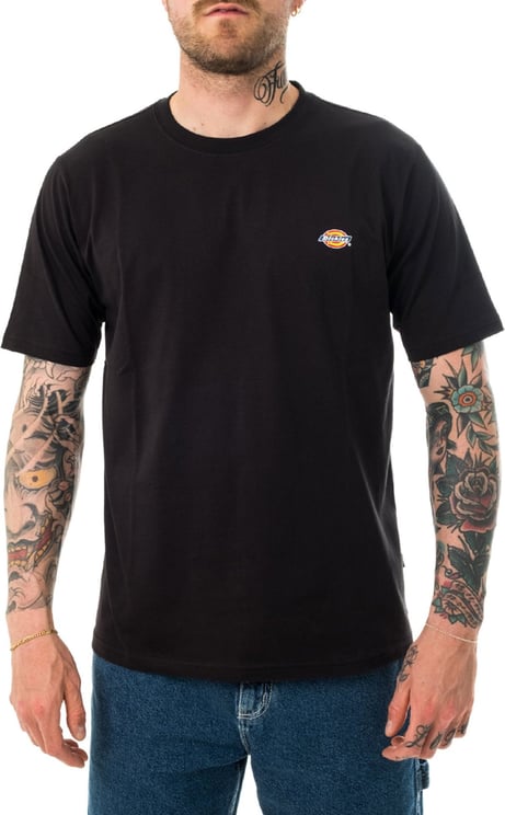 Dickies T- Shirt Man Ss Mapleton T-shirt Dk0a4xdbblk Zwart