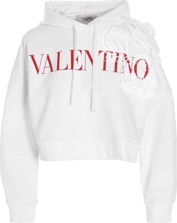 Valentino Valentino Logo Sweatshirt Wit