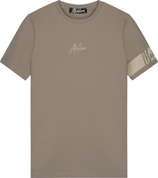 Malelions Captain T-Shirt - Taupe Taupe
