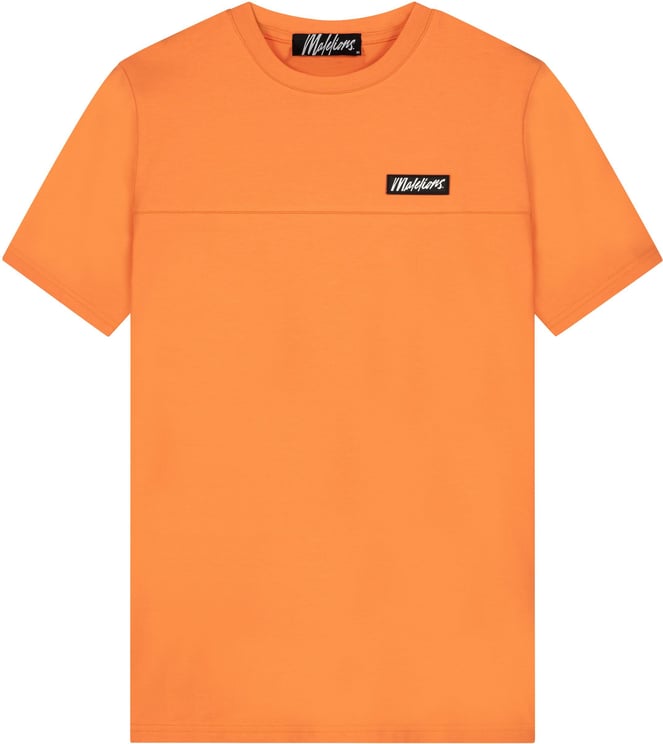Malelions Sew T-Shirt - Soft Peach Oranje