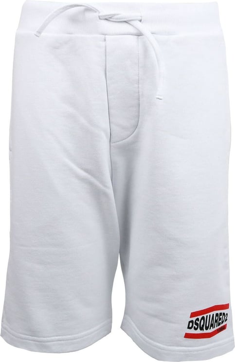 Dsquared2 Short 1964 Wit Relax Fit Wit