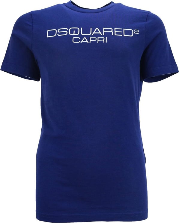 Dsquared2 Shirt Cobalt Capri Blauw