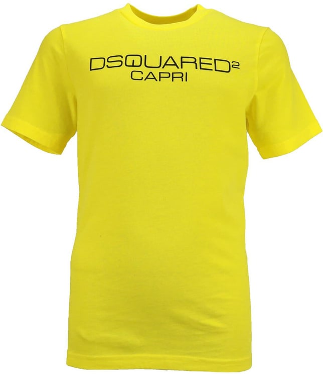 Dsquared2 Shirt Geel Capri Geel