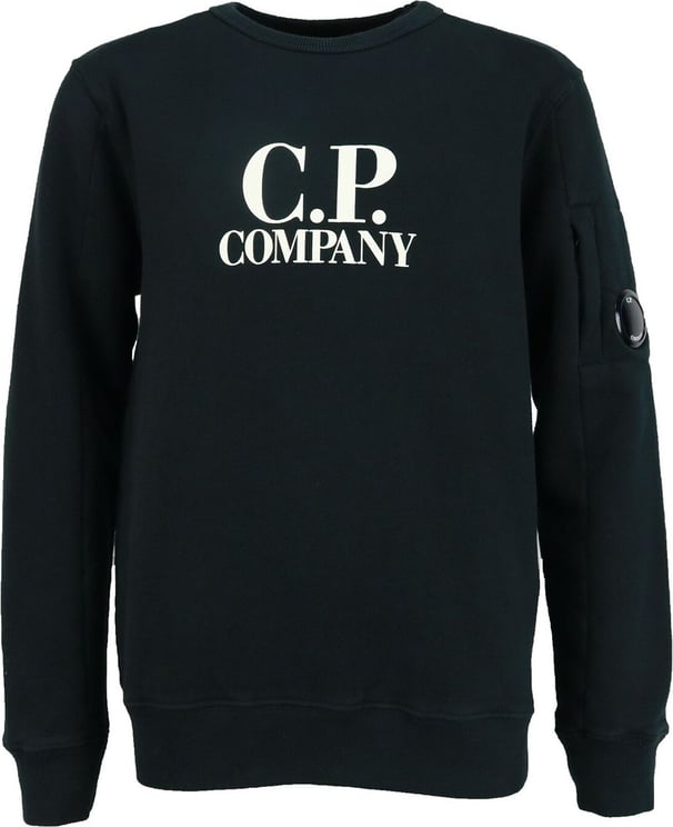 CP Company Sweatshirt zwart print Zwart