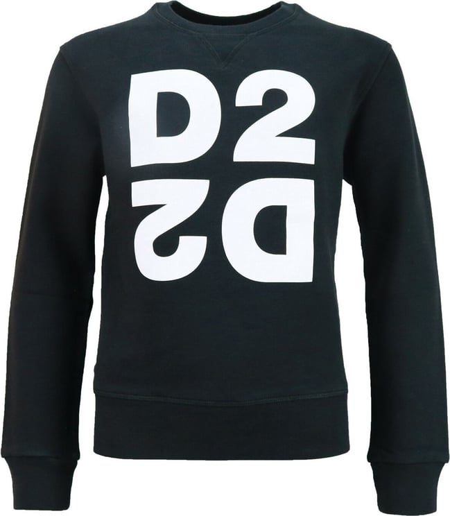 Dsquared2 Sweater Slimfit Zwart D2-2D Zwart