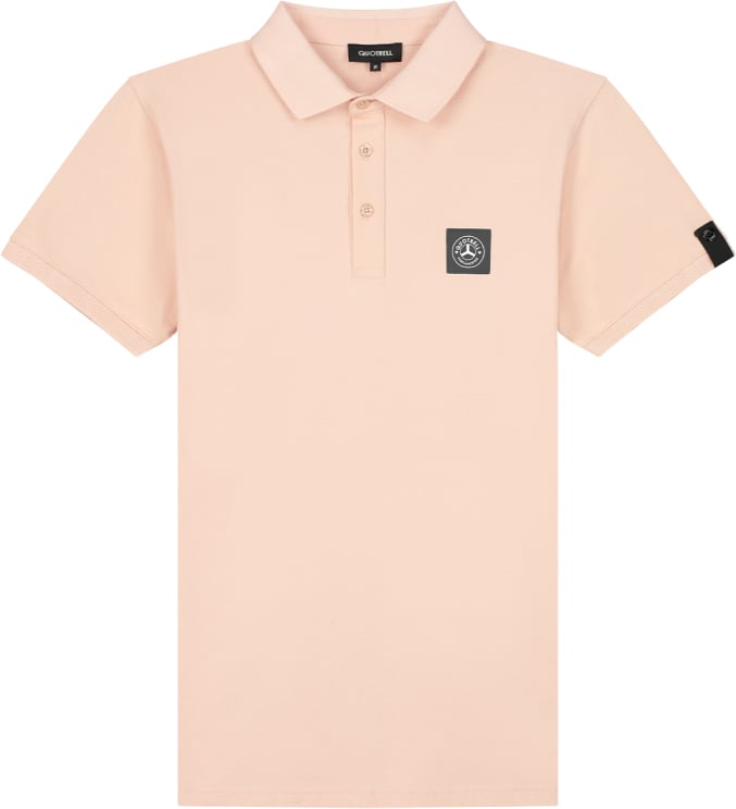 Quotrell Squadron Polo | Nude / Black