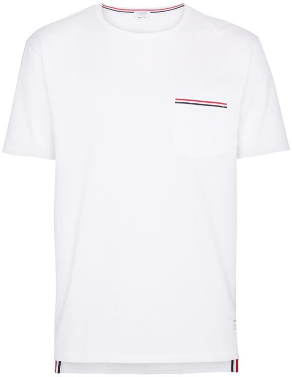 Thom Browne T-shirts and Polos White White Wit