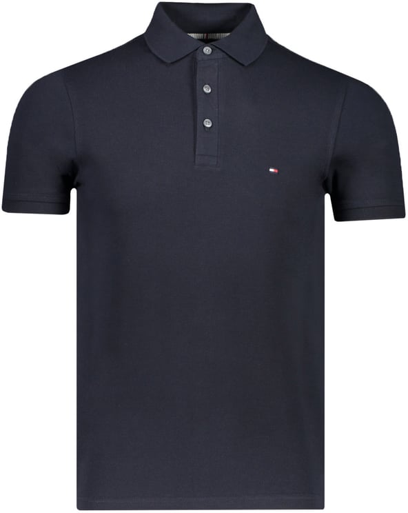 Tommy Hilfiger Polo Blauw Blauw