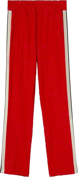 Palm Angels Trousers Red Rood