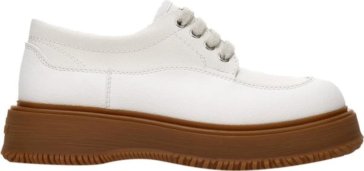 HOGAN Flat Shoes White Wit