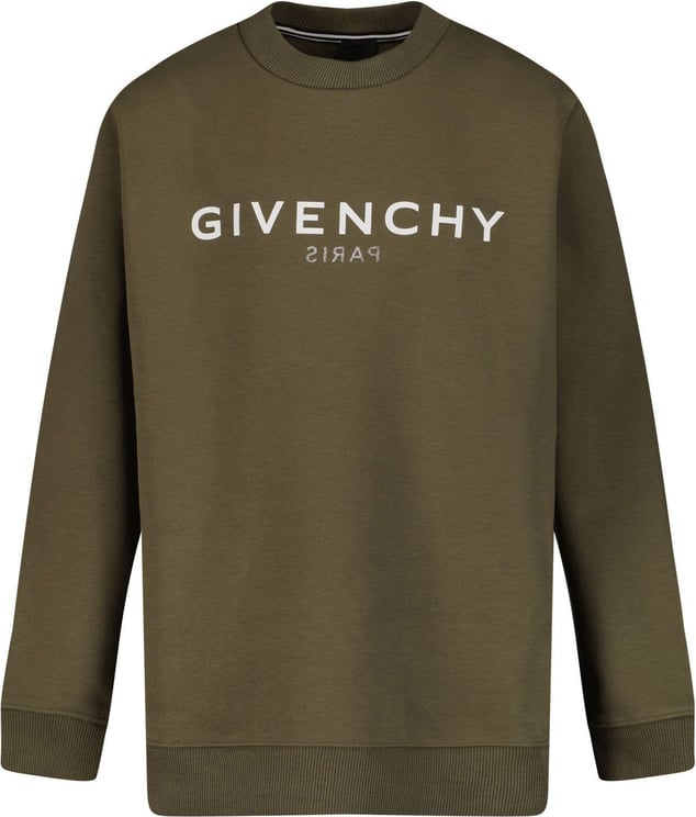 Givenchy Givenchy H25362 kindertrui army Groen