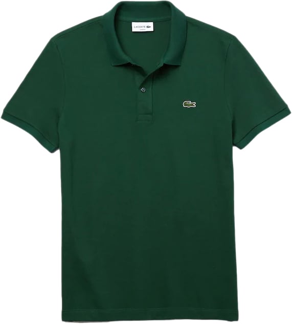 Lacoste embroidered logo polo shirt Groen