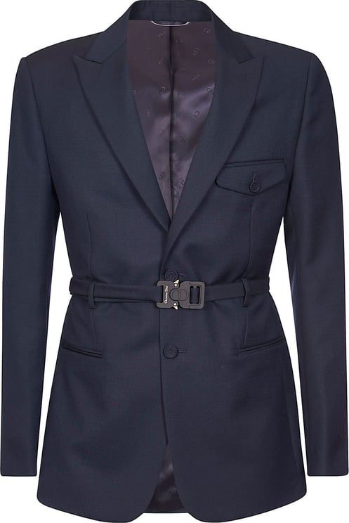 Dior Jacket with buckle Blauw