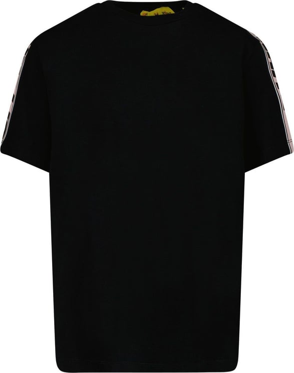 OFF-WHITE Off-White OGAA008C99JER001 kinder t-shirt zwart Zwart