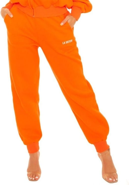 LA Sisters Essential Sweatpants 2,0 Orange Oranje