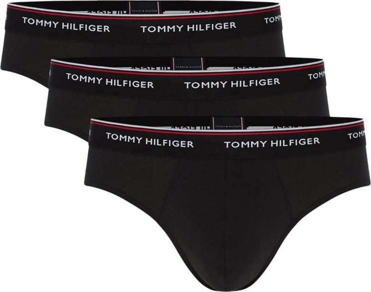 Tommy Hilfiger 3 Pack Brief Onderbroek Set Zwart Zwart
