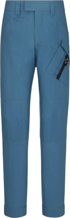 Dior Pants blue with buckle Blauw