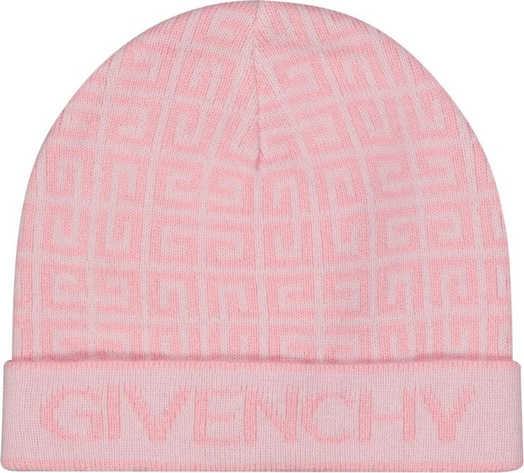 Givenchy Givenchy H01044 babymutsje licht roze Roze