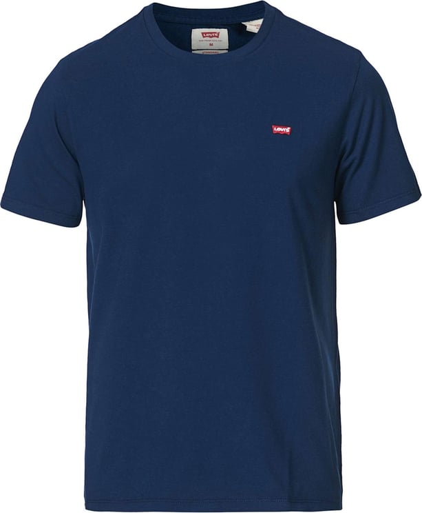 Levi's T-shirt Man Ss Original Hm Tee Dress 56605-0017 Blauw