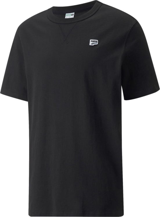Puma T-shirt Man Downtown Tee 534280.01 Zwart