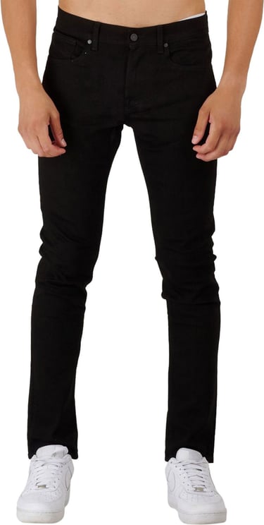 7 For All Mankind Slimmy Tapered Luxe Performance Bla Zwart