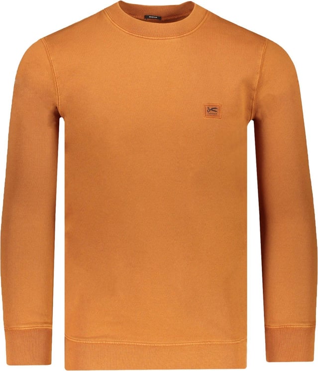 Denham Sweater Oranje Oranje
