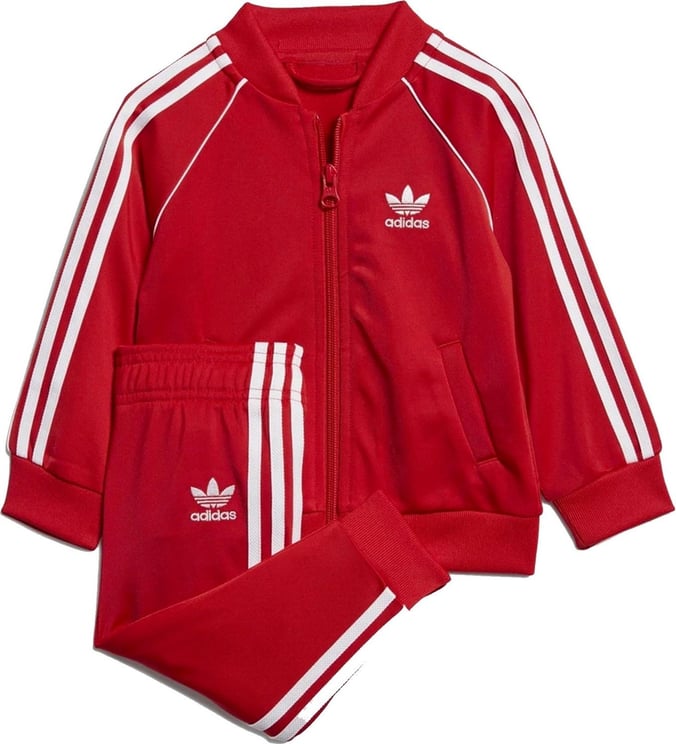 Adidas Suit Kid Superstar Suit Ei9855 Rood