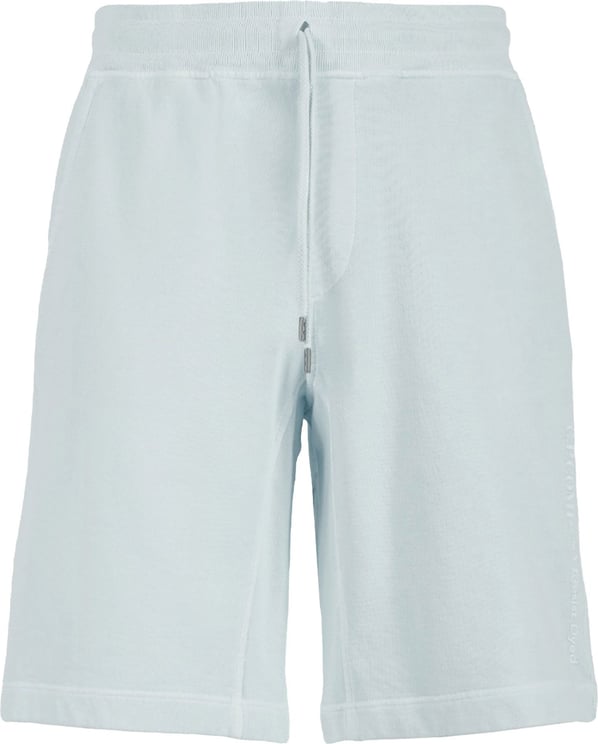CP Company Cargo Shorts Man Cotton Fleece 12cmsb265a-005398s-820 Blauw