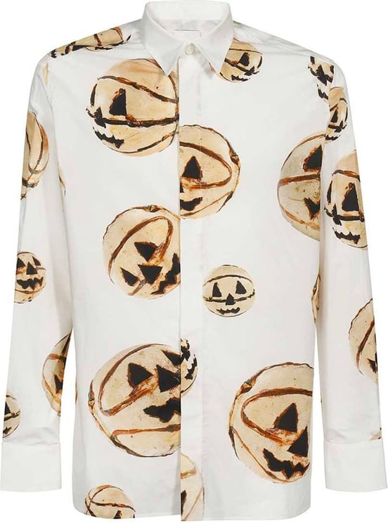 Givenchy Givenchy Halloween Pumpkin Print Shirt Wit