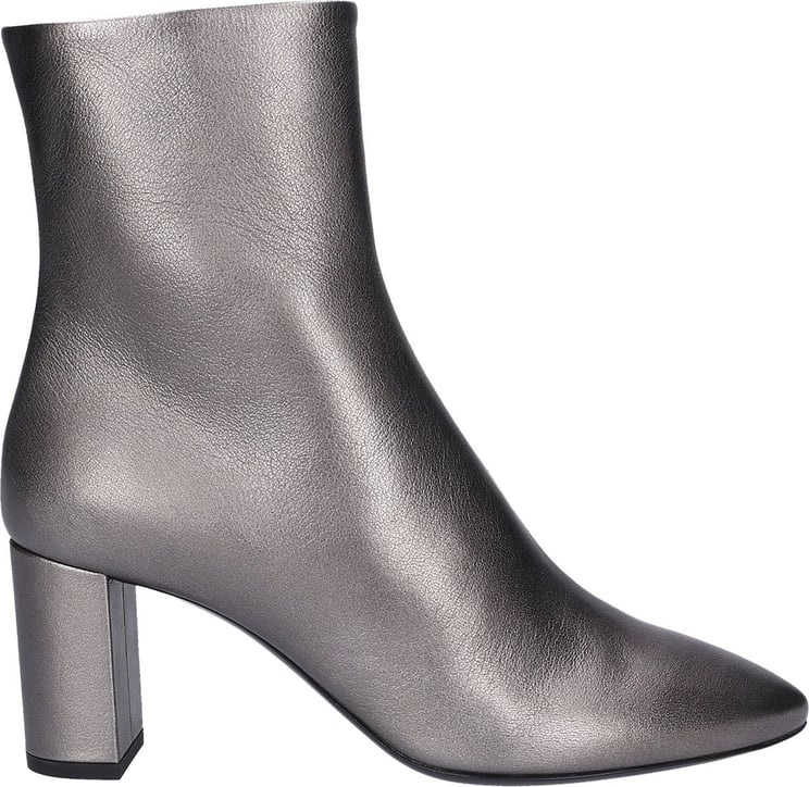 Saint Laurent Women Ankle Boots Grey BUFALINO - Marcella Grijs