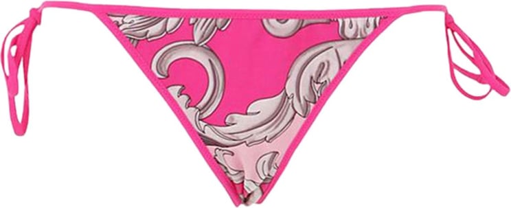 Versace baroque pattern-print bikini bottom Divers