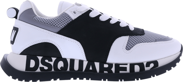 Dsquared2 Lace-Up Low Top Sneakers Zwart