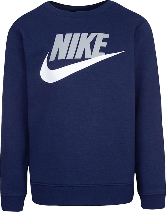 Nike Sweatshirt Kid Club Hbr Flc Crew 86g705-u90 Blauw