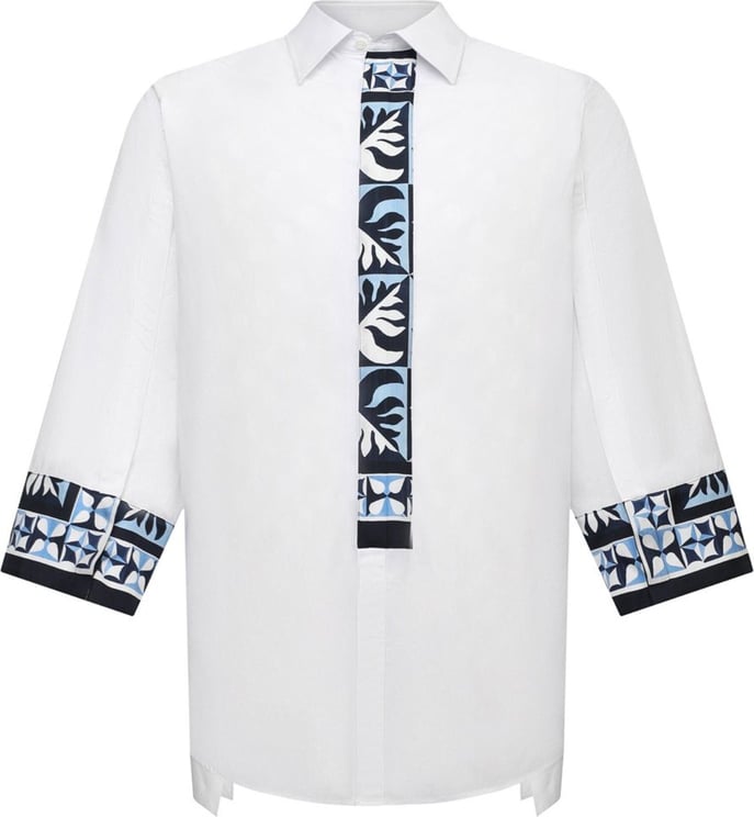 Dolce & Gabbana Dolce & Gabbana Maiolica Print Shirt Wit