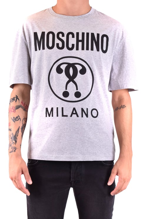 Moschino T-shirt Gray Grijs