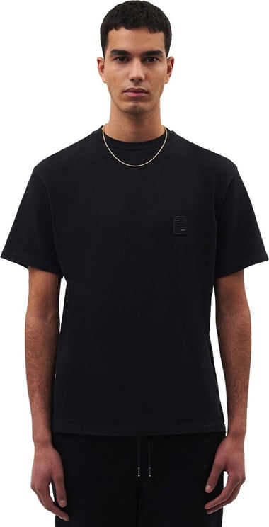 Filling Pieces T-Shirt Lux Black Zwart