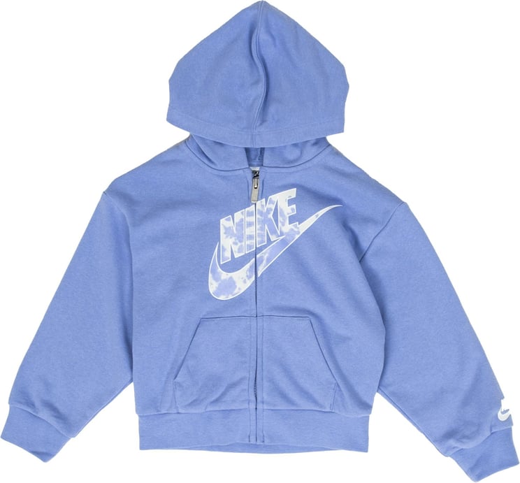 Nike Sweatshirt Kid Cloud Wash Full Zip 36k007-p3f Blauw