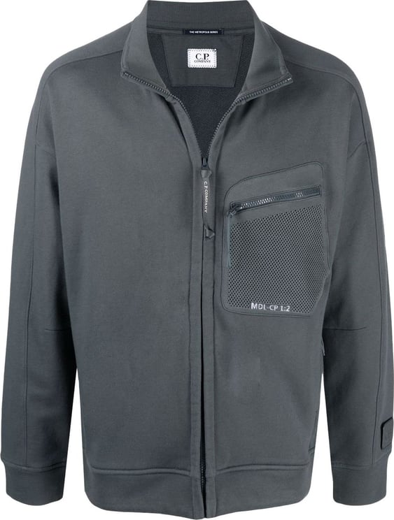 CP Company Metropolis Series Sweat Jacket Grijs
