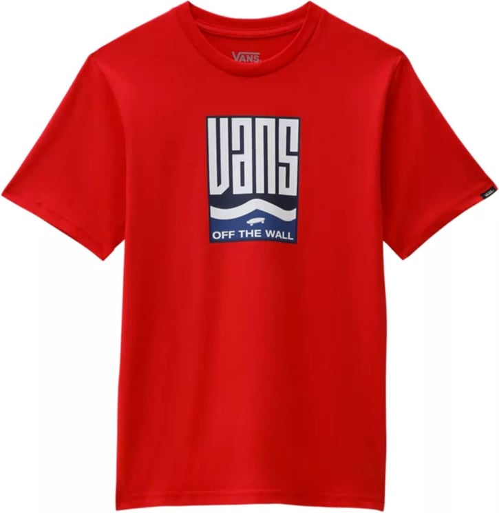 Vans T-shirt Kid Maze Ss Tee Vn0000300pz Rood
