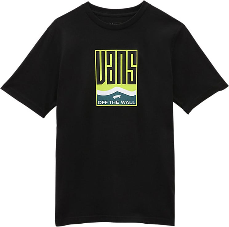 Vans T-shirt Kid Maze Ss Tee Vn000030blk Zwart