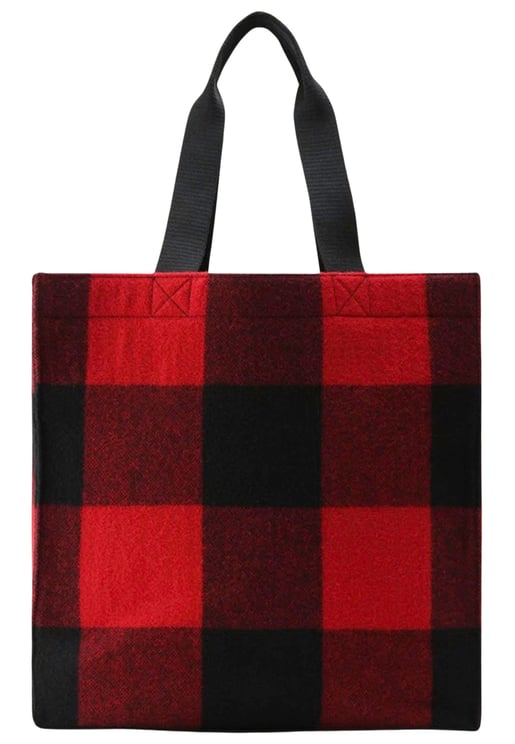 Woolrich Wool Tote Rood